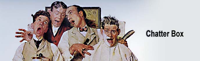 Norman Rockwell - "Barbershop Quartet" - Post Cover, September 26th, 1936