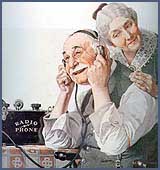 Norman Rockwell - "The Wonders of Radio" - Post Cover, May 20th, 1922